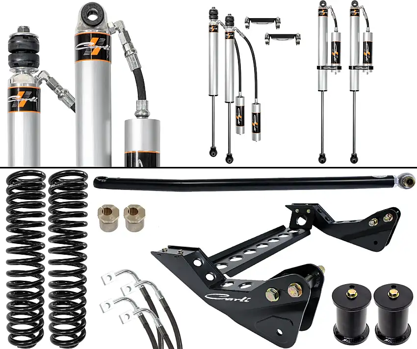 Carli 11-16 Ford F250/350 4x4 Diesel 4.5" Lift Backcountry System