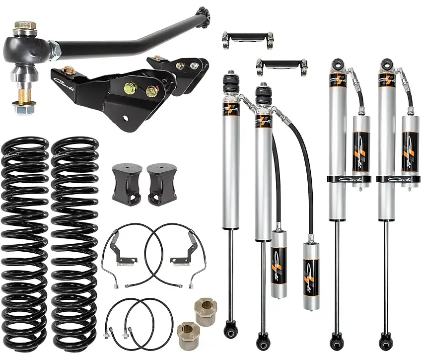 Carli 17-22 Ford F250/350 4x4 Diesel 4.5"/5.5" Backcountry System
