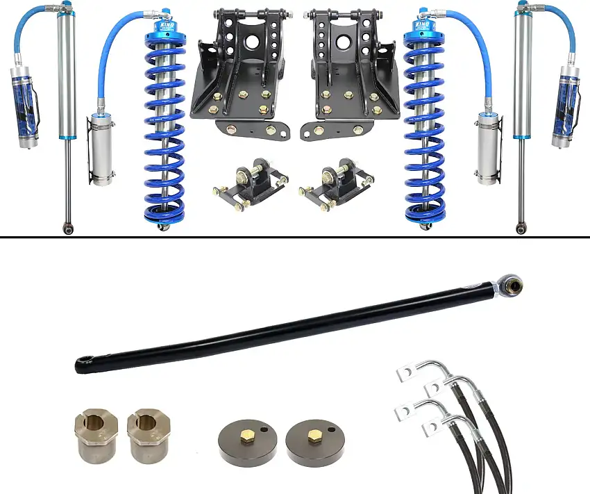Carli 05-07 Ford F250/350 4x4 Diesel 4.5" Lift Coilover System