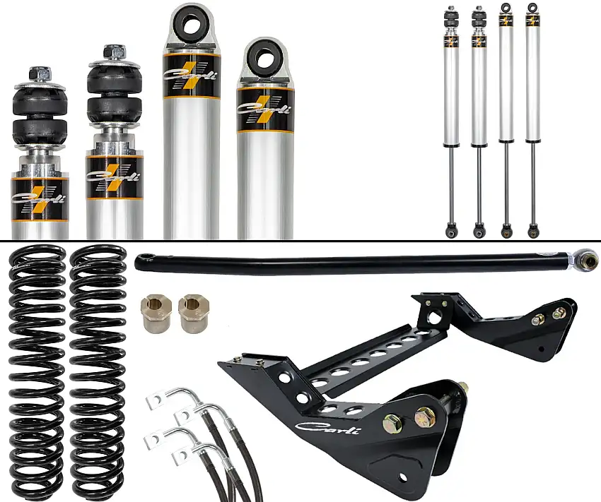 Carli 05-07 Ford F250/350 4x4 Diesel 4.5" Lift Commuter System