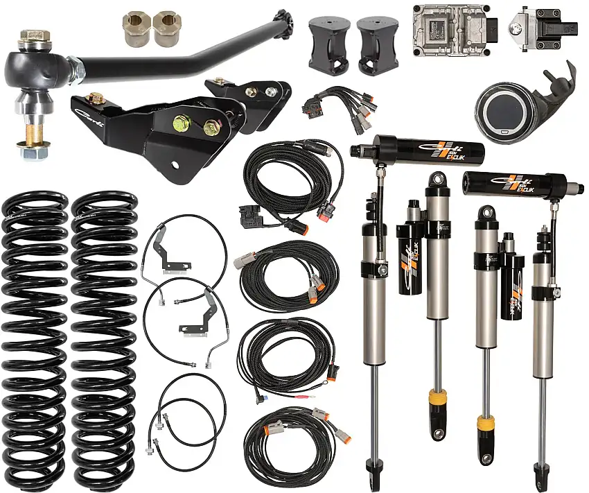 Carli 17-22 Ford F250/350 4x4 Diesel 4.5"/5.5" Lift Eventure System