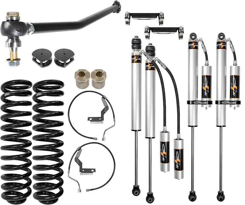 Carli 17-22 Ford F250/350 4x4 Diesel 2.5"/3.5" Lift Backcountry System