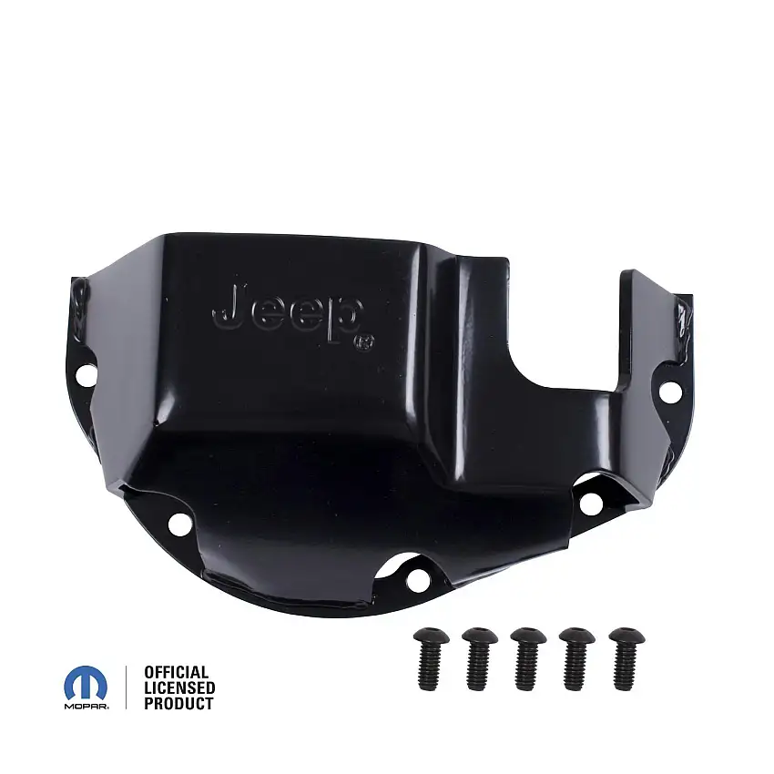Rugged Ridge DMC-16597.44 Differential Skid Plate; Jeep logo; for Dana 44