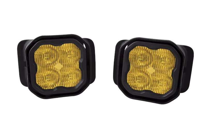 2017-2022 Ford F250 & F350 SS3 Sport Type F2 Kit with Yellow Color, Amber Backlight, & SAE Fog Beam Pattern | DD7013