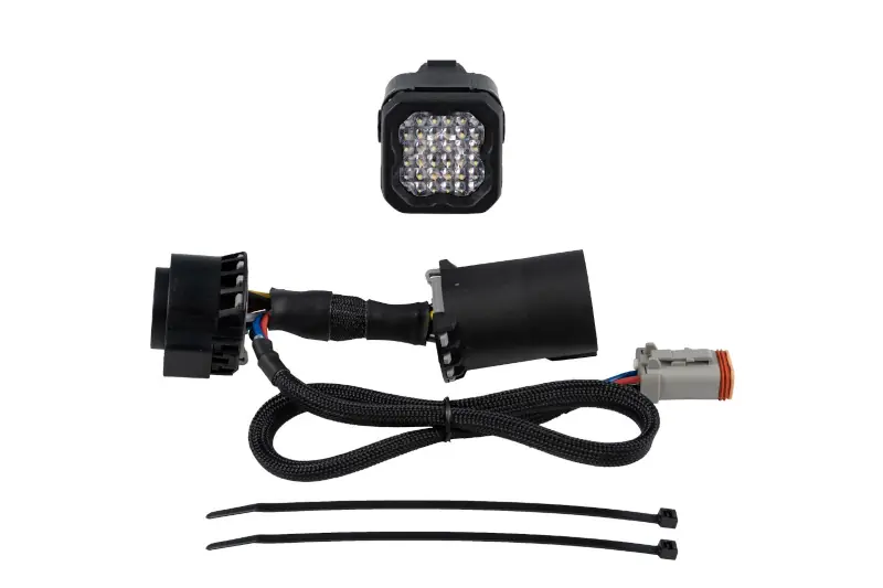 Diode Dynamics HitchMount LED Pod Reverse Kit with C1 Sport LED Light | DD7420