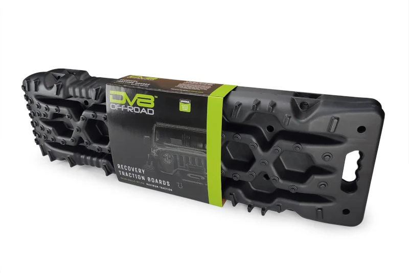 DV8 Off-Road Traction Boards with Carry Bag (Black) | RTB1-01BK