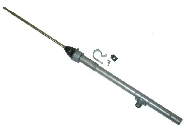 ANTENNA ASSEMBLY-WITH HARDWARE-CORRECT PUSH DOWN-WITH RINGS ON MAST-L58-60 (#E14479)