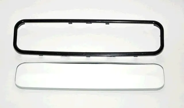 GLASS AND BEZEL REPAIR KIT-INTERIOR REAR VIEW MIRROR-DAY-NIGHT-9 3-16-86-96 (#E14606)