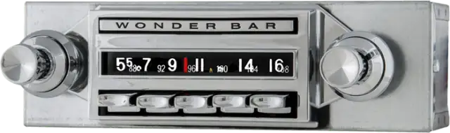 RADIO-AM-FM STEREO-WONDERBAR-61-62 (#E15093)