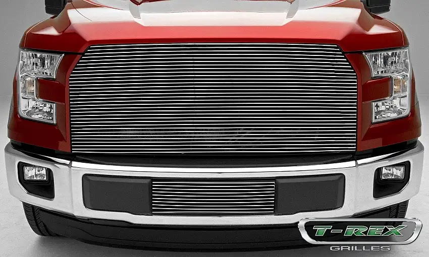 T-Rex Grilles 20573 Billet Grille, Polished, Aluminum, 1 Pc, Replacement