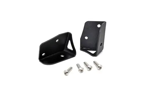 Rough Country Lower Windshield LED Light Mounts (Jeep JK) 70044