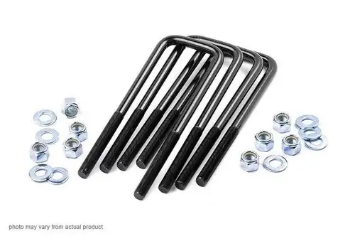 Rough Country 9/16-inch Square U-bolts (2.5 x 10.5) 7652