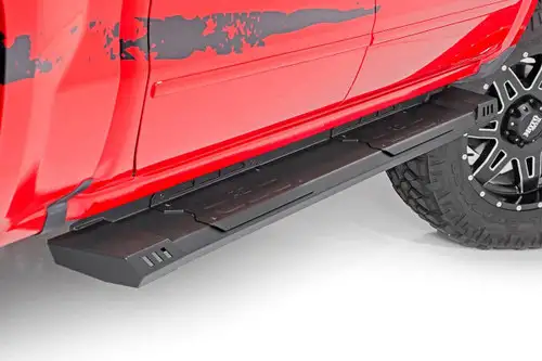 Rough Country Cab Length HD2 Running Boards (Quad Cab HD Models) SRB020877