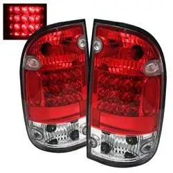 Spyder Auto LED Tail Lights - Red Clear 5007872