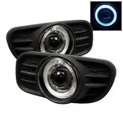 Spyder Auto Halo Projector Fog Lights with Switch - Clear 5021496