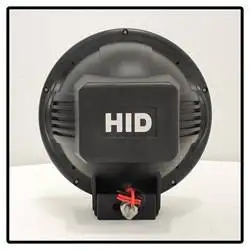 Spyder Auto 7 Inch HID 4x4 fog lights Black/Red Housing with wiring with Switch- Chrome 5037626