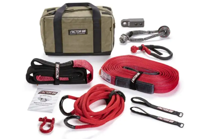 Factor 55 Powersports Recovery Kit (Hemingway) with Blue Color | 00494-02