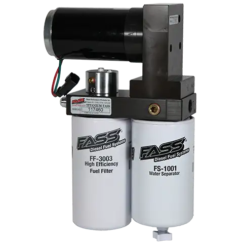 FASS TITANIUM SERIES DIESEL FUEL LIFT PUMP 220GPH DODGE CUMMINS 5.9L 1998.5-2004
