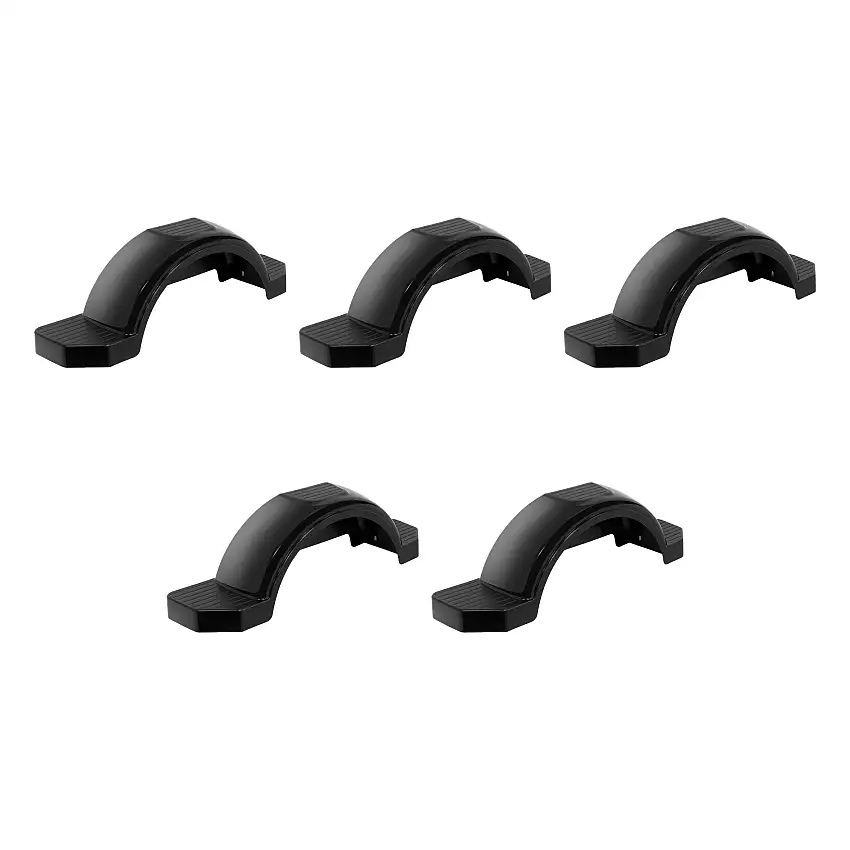 Fulton (5-Pack) Trailer Fender, 13 Inch Tire Size, Black