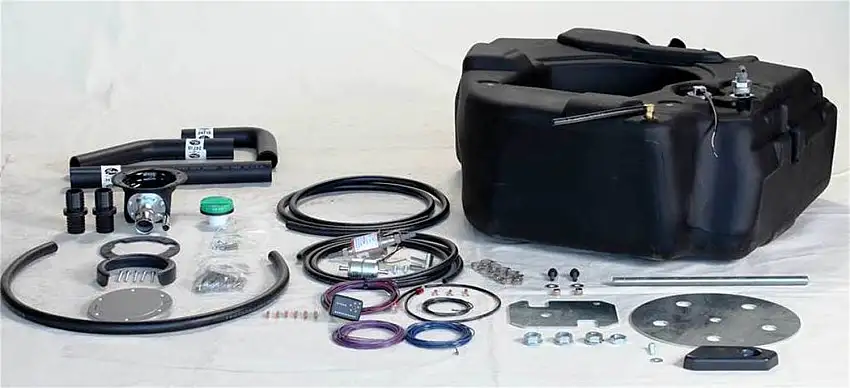 TITAN Fuel Tanks 4020299 Spare Tire Auxiliary Fuel System