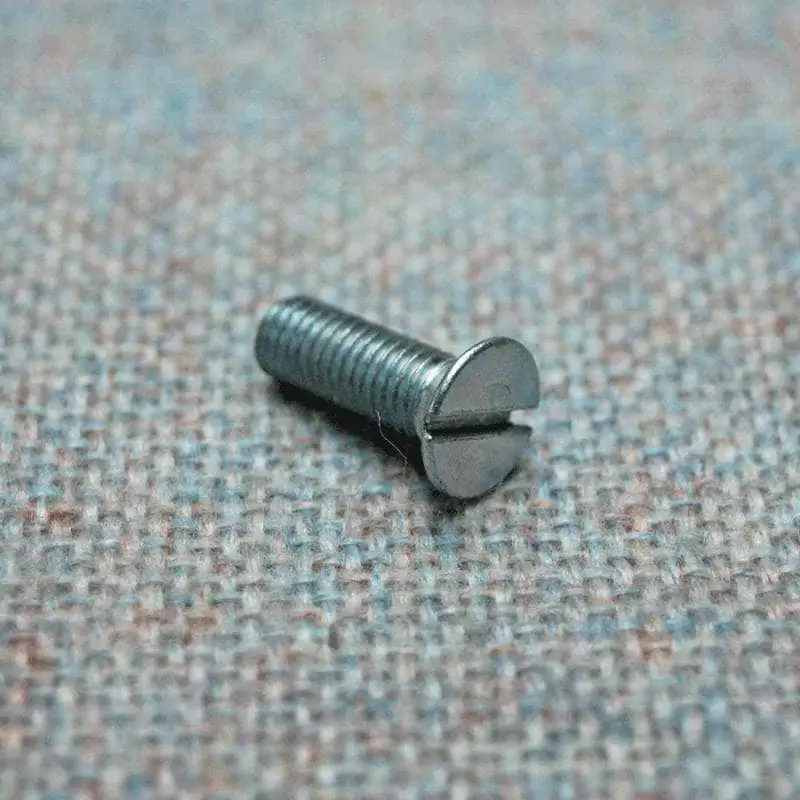 Bsf Screw, 1/4", 3/4" Long, Countersunk Slotted