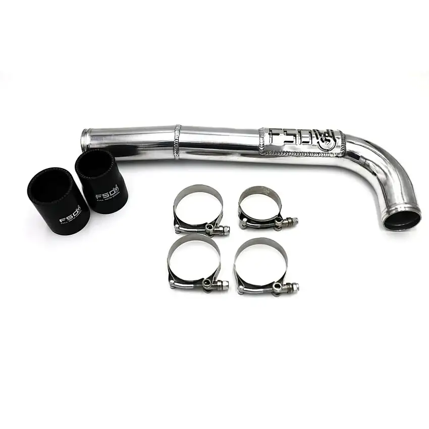 Full Send Diesel Fabricated Single Radiator Upper Coolant Pipe Kit 10-18 Ram 6.7L Cummins