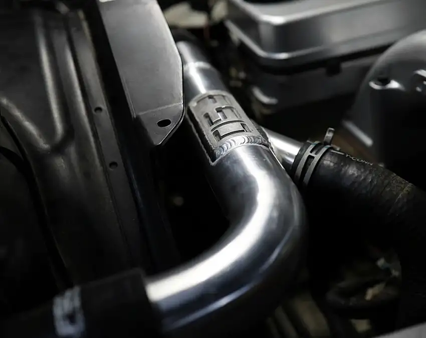 Full Send Diesel Fabricated Dual Radiator Upper Coolant Pipe Kit 13-15 Ram 6.7L Cummins