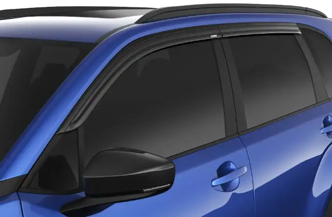 Husky Liners 2854153 Low Profile Ventvisor Deflector; Smoke; Outside Mount; 4 pc.