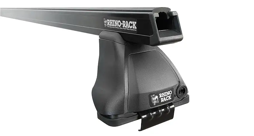 Rhino-Rack JA0106 Heavy Duty 2500 Black 2 Bar Roof Rack