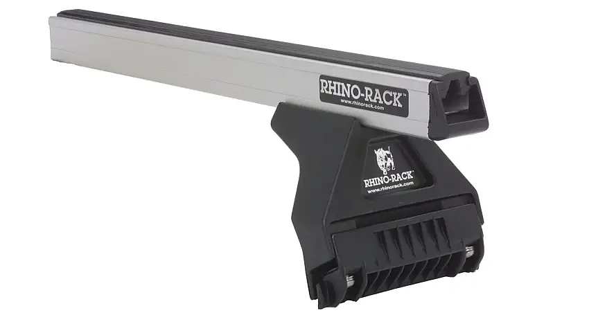 Rhino-Rack JA0564 Heavy Duty RL110 Silver 2 Bar Roof Rack