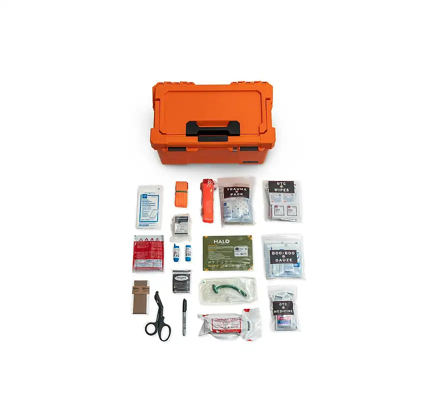 DECKED A0131-IFAK-ORG Improved First Aid Kit