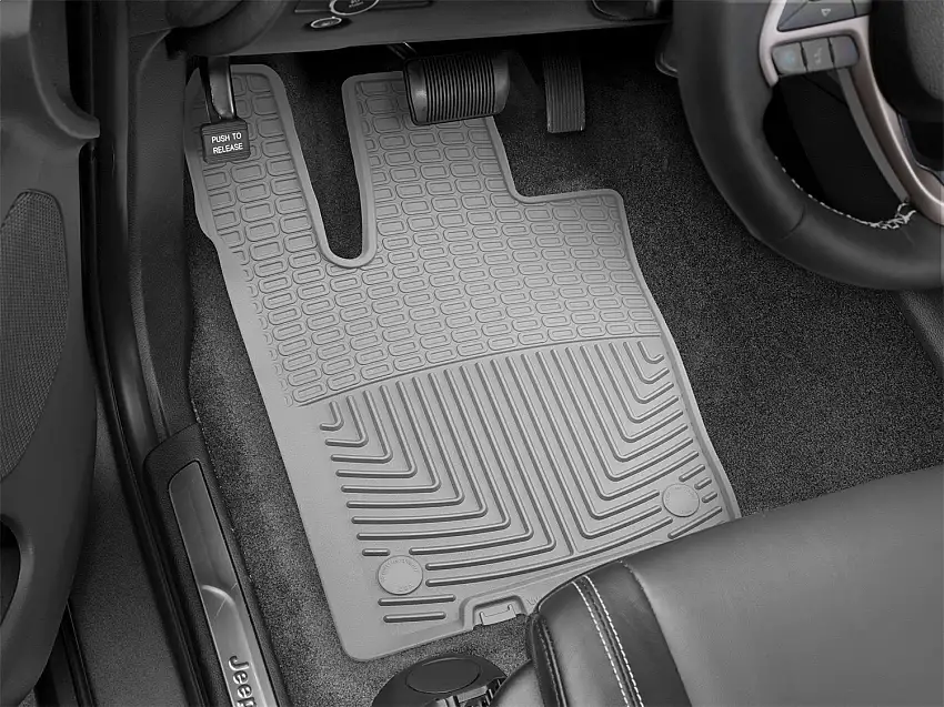 WeatherTech All Weather Floor Mats; Gray; Front W399GR