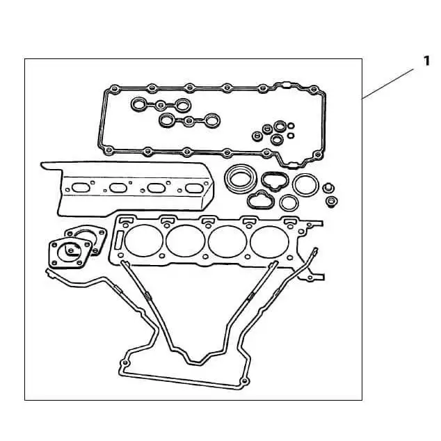 Head Set XJ/XKR, Gasket Set XJR/XKR 4.0 V-8 98-On