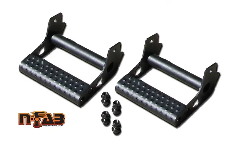 N-FAB JPTS32 Rock Rail Detachable Step - TX Blk