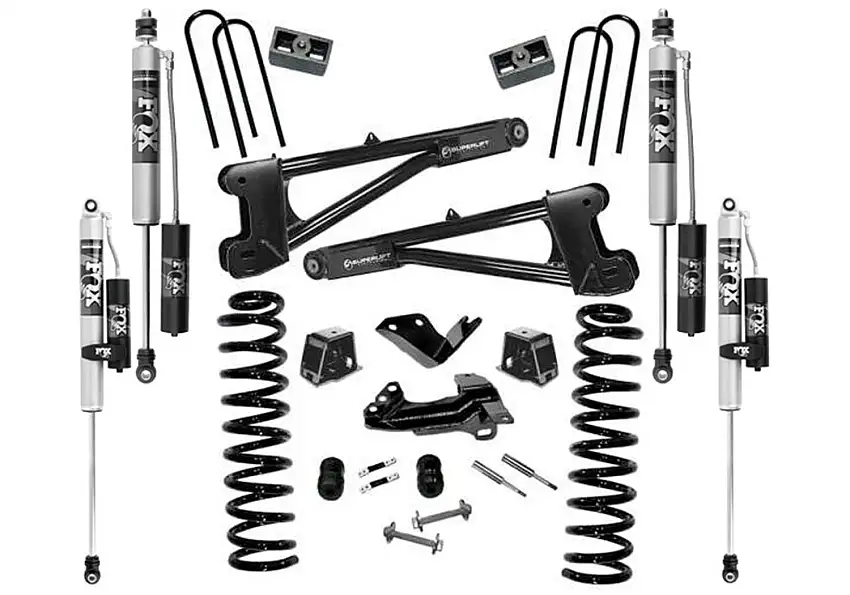 Superlift K975FX Lift Kit, 4in Fox2.0 Res