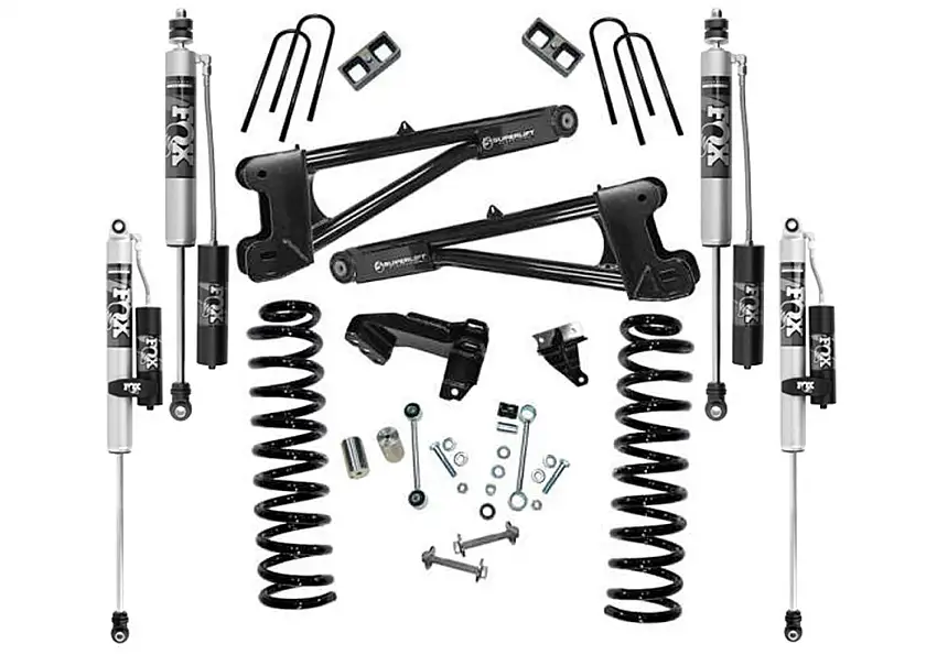 Superlift K981FX Lift Kit, 4in Foxv 2.0 Res
