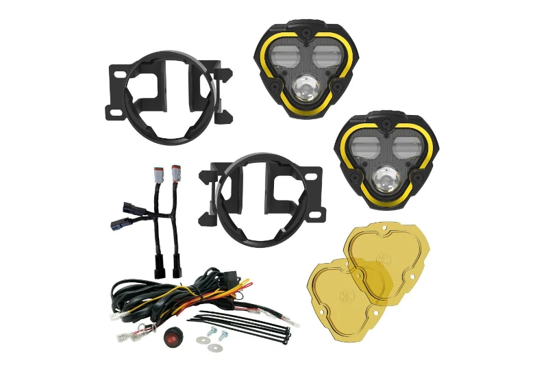 2014-2023 Toyota 4Runner/2012-2023 Toyota Tacoma/2015-2021 Toyota Tundra KC HiLiTES FLEX ERA 3 Dual Mode Fog Light Kit | 97154