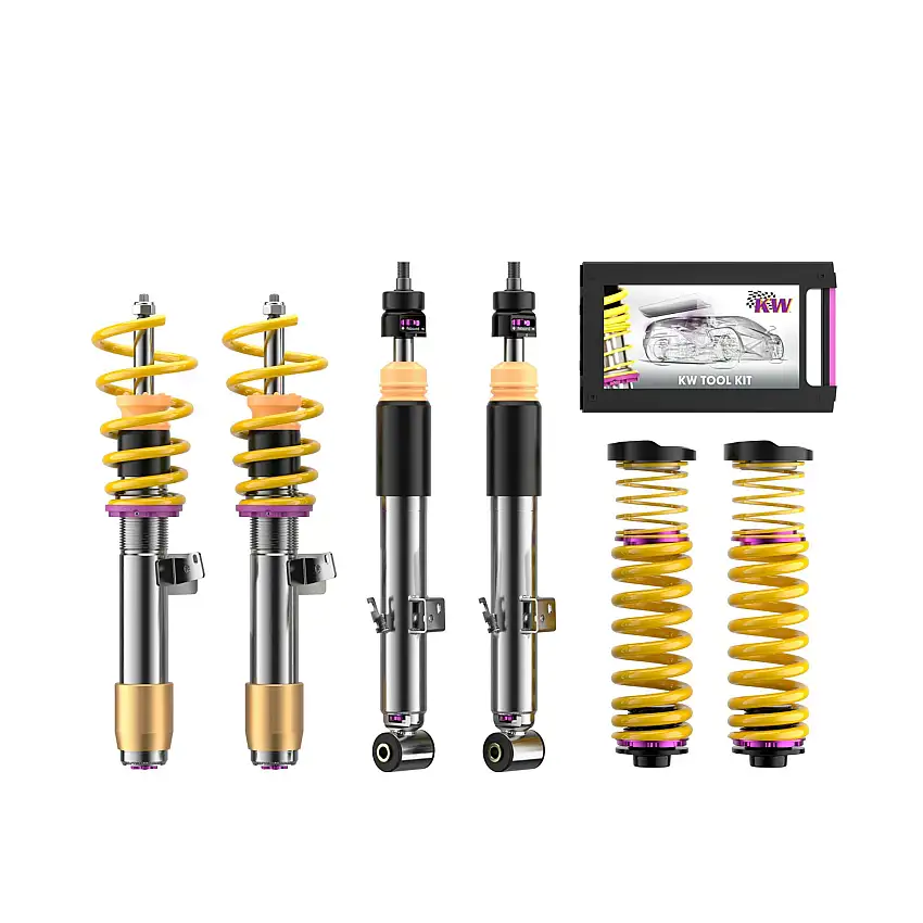 KW Suspensions 352200EB KW V3 Coilover Kit Bundle