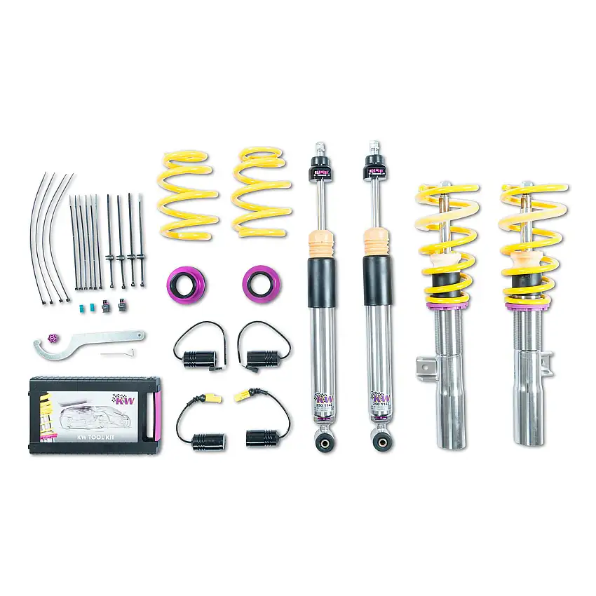 KW Suspensions 3522500S KW Coilover Kit V3 Bundle