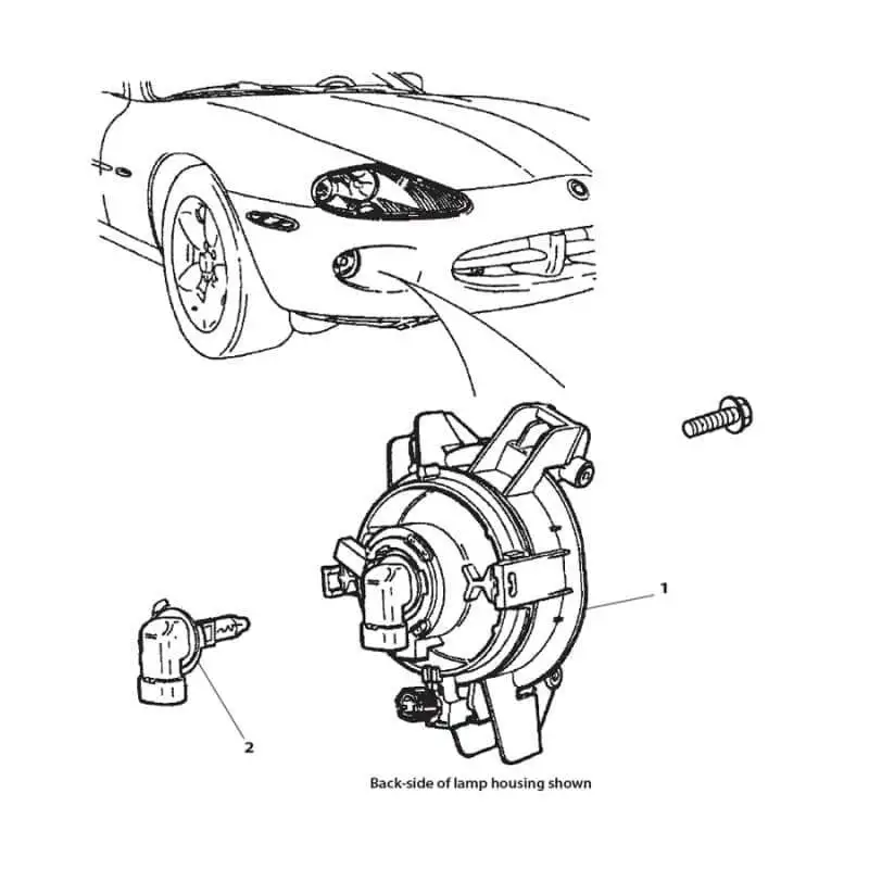 Fog Lamp, Right, From Vin A11051