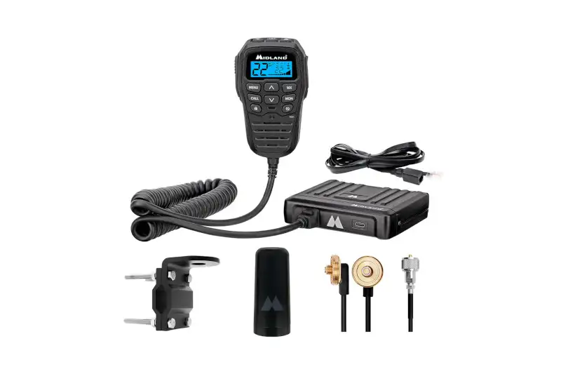 Midland Radios MicroMobile 15-Watt GMRS Two-Way Radio Bundle | MXT275VP4