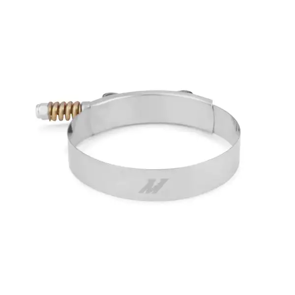 Mishimoto MMCLAMP-375T T-Bolt Clamp, Stainless-Steel, Constant Tension, 3.50in - 3.82 in (89MM - 97MM)