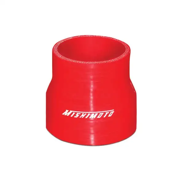 Mishimoto MMCP-2530RD Straight Transition Coupler, Red, Silicone, 2.50in to 3.00in