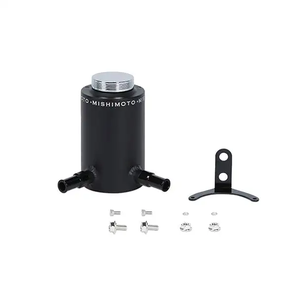 Mishimoto MMRT-PSAWBK Aluminum Power Steering Reservoir Tank, Black