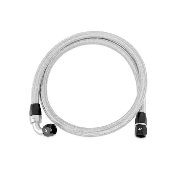 Mishimoto MMSBH-10-5 -10AN Braided Line, Stainless Steel, 5 ft, w/ -10AN Fittings