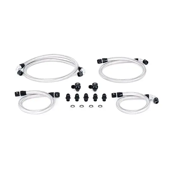 Mishimoto MMSBH-RX8-04K Oil Cooler Line Kit, Stainless Steel, fits Mazda RX-8 2004-2008