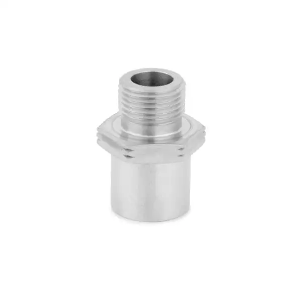 Mishimoto MMSPA-3416 Stainless Steel Sandwich Plate Adapter, 3/4 in -16UNF