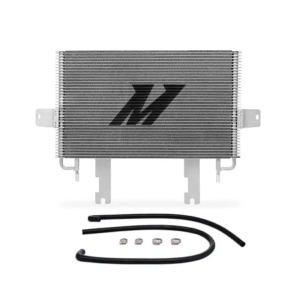 Mishimoto MMTC-F2D-99SL Transmission Cooler, Silver, fits Ford 7.3L Powerstroke 1999-2003