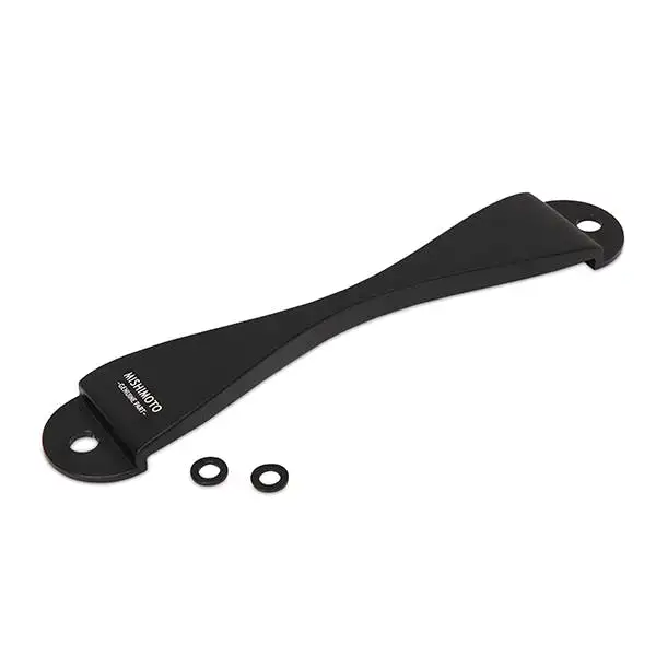 Mishimoto MMTD-SUB-BK CNC Battery Tie-Down fits Subaru, Black