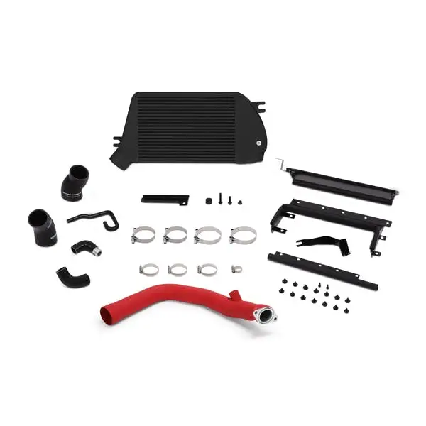 Mishimoto MMTMIC-WRX-15RBK Performance Top-Mount Intercooler Kit, Black, Race, fits Subaru WRX 2015-2021
